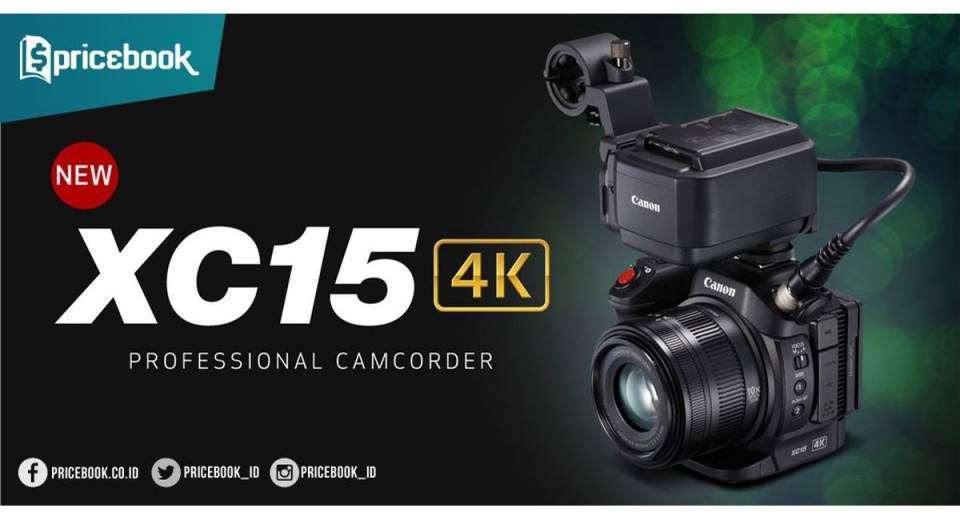 canon xc15 4k camcorder