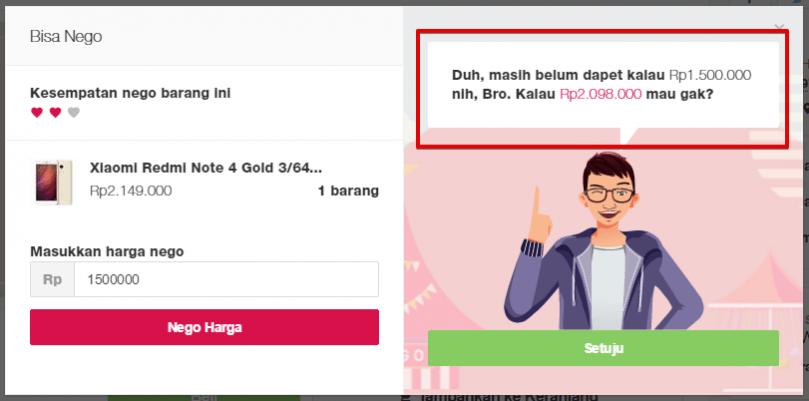 Bukalapak Membatalkan Transaksi | wow udah murah masih bisa nego harga di harbolnas Bukalapak Membatalkan Transaksi | wow udah murah masih bisa nego harga di harbolnas