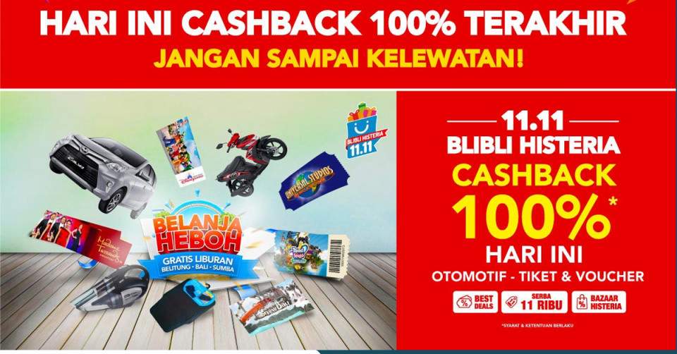 Berbagai Promo Blibli Terbaik Tawarkan Banyak Diskon Dan Cashback ...