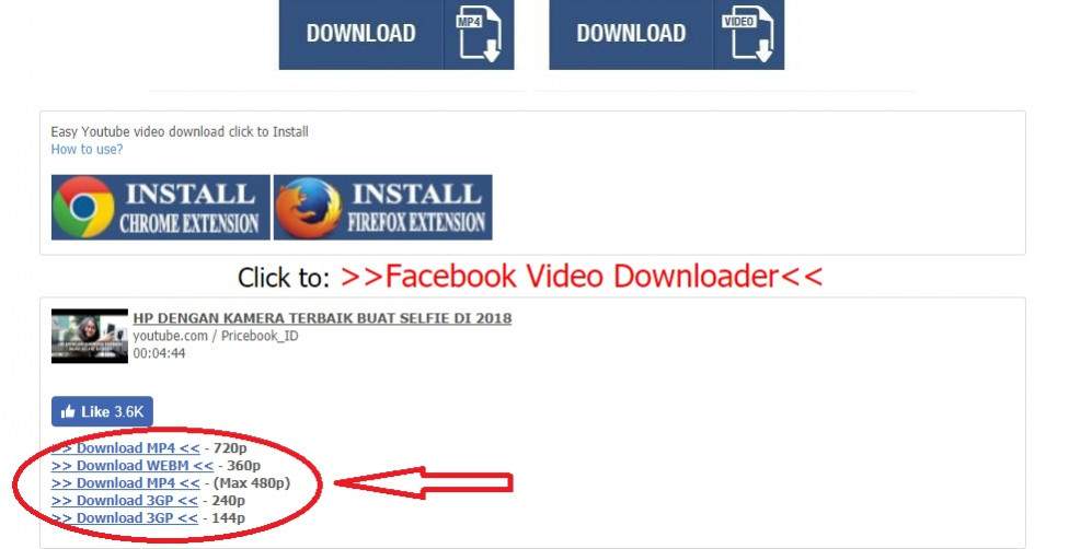 Situs download video di youtube lewat hp