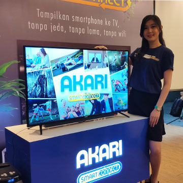 Akari Rilis TV SmartConnect yang Bisa Terhubung ke Semua Hp