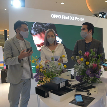 OPPO Gelar Penjualan Perdana Find X3 Pro 5G dan Rilis Finders Book
