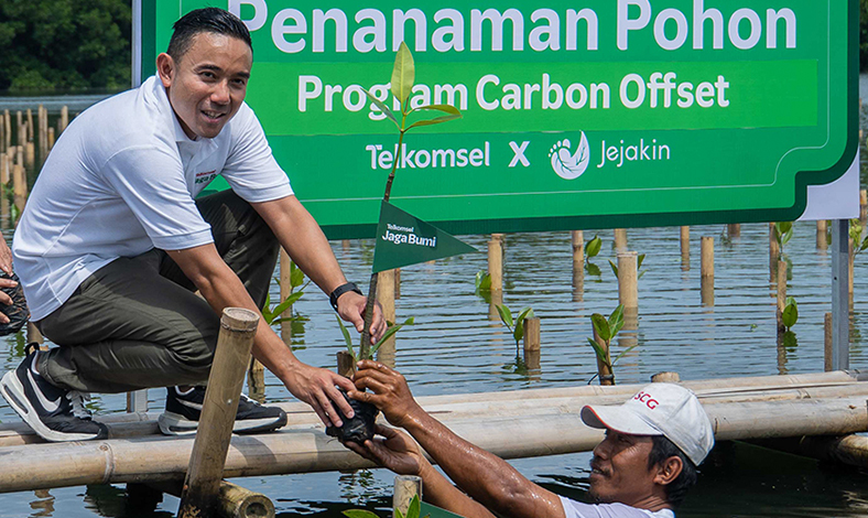 Telkomsel Jaga Bumi Ajak Lestarikan Alam Lewat Program Carbon Offset