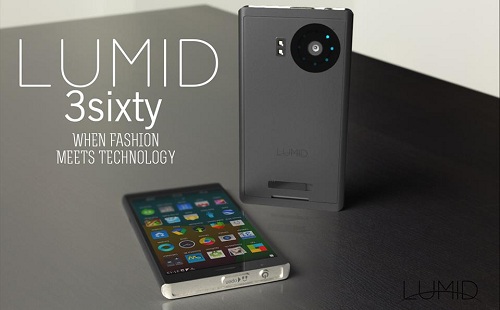 LUMID 3sixty, Smartphone Berprosesor 64 bit dan 4 GB RAM Harga Rp4 Jutaan