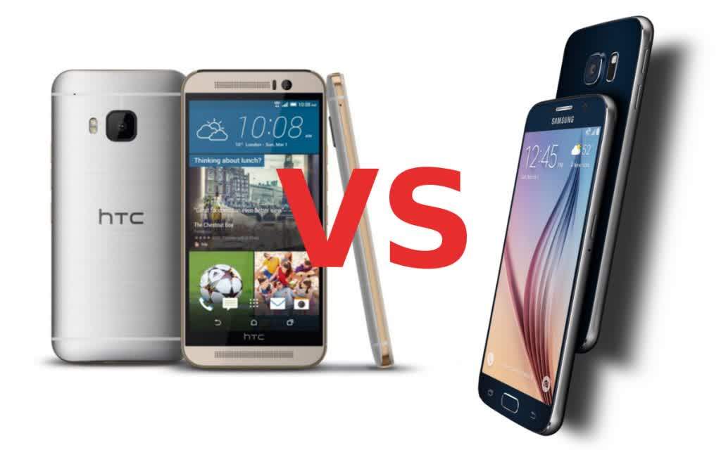 Samsung Galaxy S6 vs HTC One M9