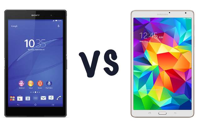 Duel Tablet Layar Lebar Samsung Galaxy Tab 4 Versus Sony Xperia Z2