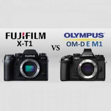 Dua Kamera Mirrorless Terbaik di Pasaran, Fujifilm X-T1 dan Olympus OM-D E-M1