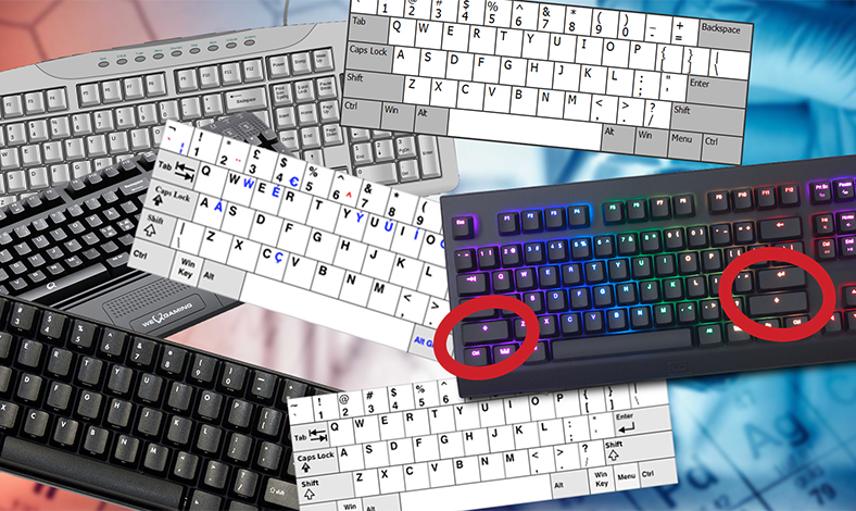 Jenis Keyboard Menurut Bentuk Dan Susunan Tombolnya All About Computer ...