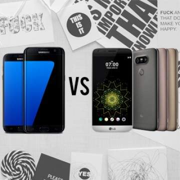 Komparasi LG G5 VS Samsung Galaxy S6 Edge+, Siapa Paling Tangguh?
