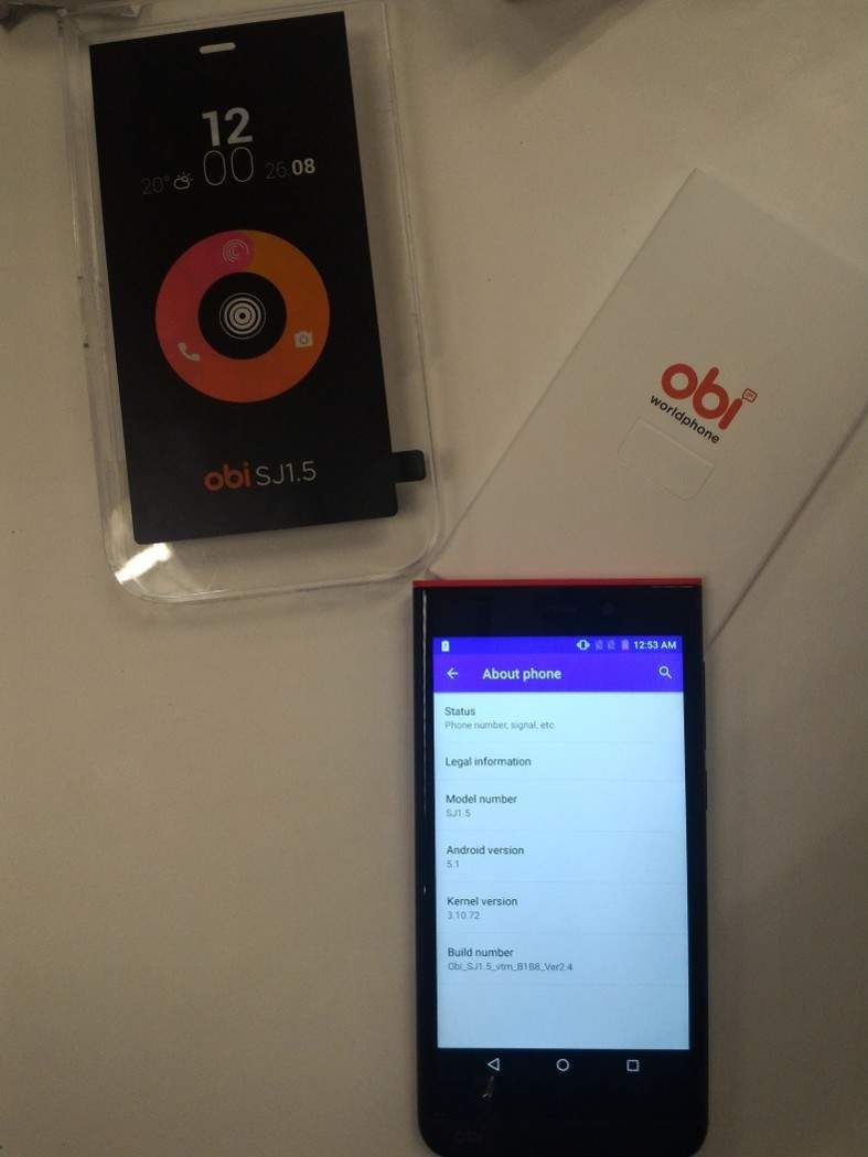 Smartphone Obi SJ1.5