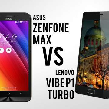 Perbandingan Spesifikasi Asus Zenfone Max vs Lenovo Vibe P1 Turbo