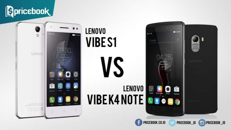 Lenovo Vibe S1 vs Lenovo K4 Note
