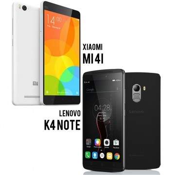Adu Android 2 Jutaan: Xiaomi Mi 4i vs Lenovo K4 Note