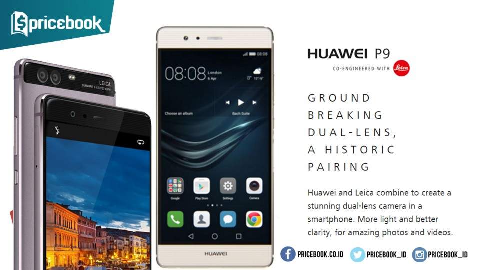 Beda Spesifikasi Huawei P9 dan Huawei P8