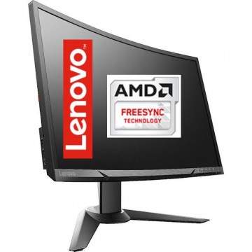 Monitor Gaming Lenovo Dibekali Layar Cekung dan Teknologi AMD FreeSync