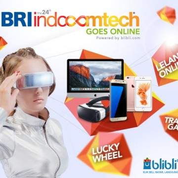 Blibli.com Adakan Lelang Gadget dan Tukar Tambah Ponsel Baru di BRI Indocomtech 2016
