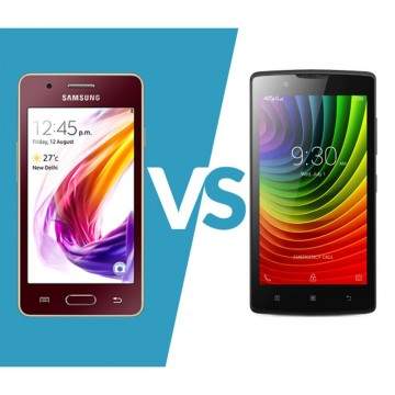 Adu Smartphone 4G LTE Dibawah 1 Juta, Samsung Z2 vs Lenovo A2010