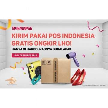 Belanja Harbolnas Gratis Ongkir Pakai Pos Indonesia