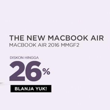 Promo Laptop Apple Macbook Murah di Harbolnas Blanja