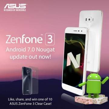 Cara Update Android Nougat di ASUS Zenfone 3 dan Fitur yang Dibawanya