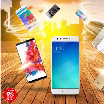 OPPO F3 Diskon Rp700 Ribu, Plus Gratis Powebank 5000mAh di Blibli Histeria!