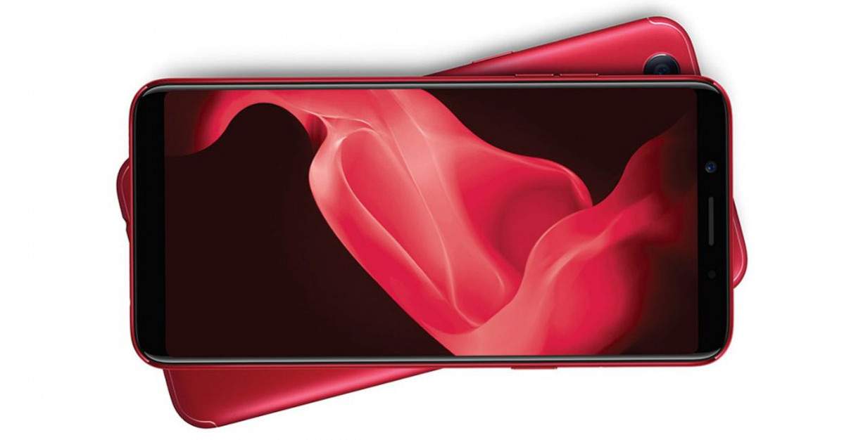 Oppo f5 red