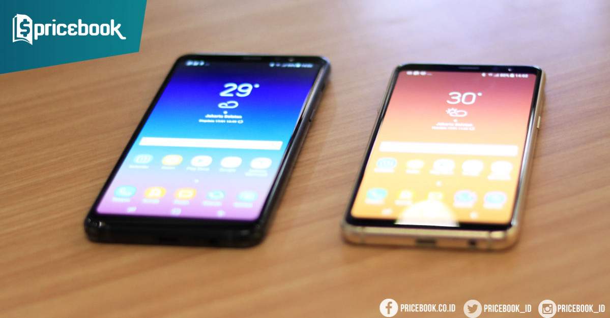 Samsung galaxy a8 dan a8+