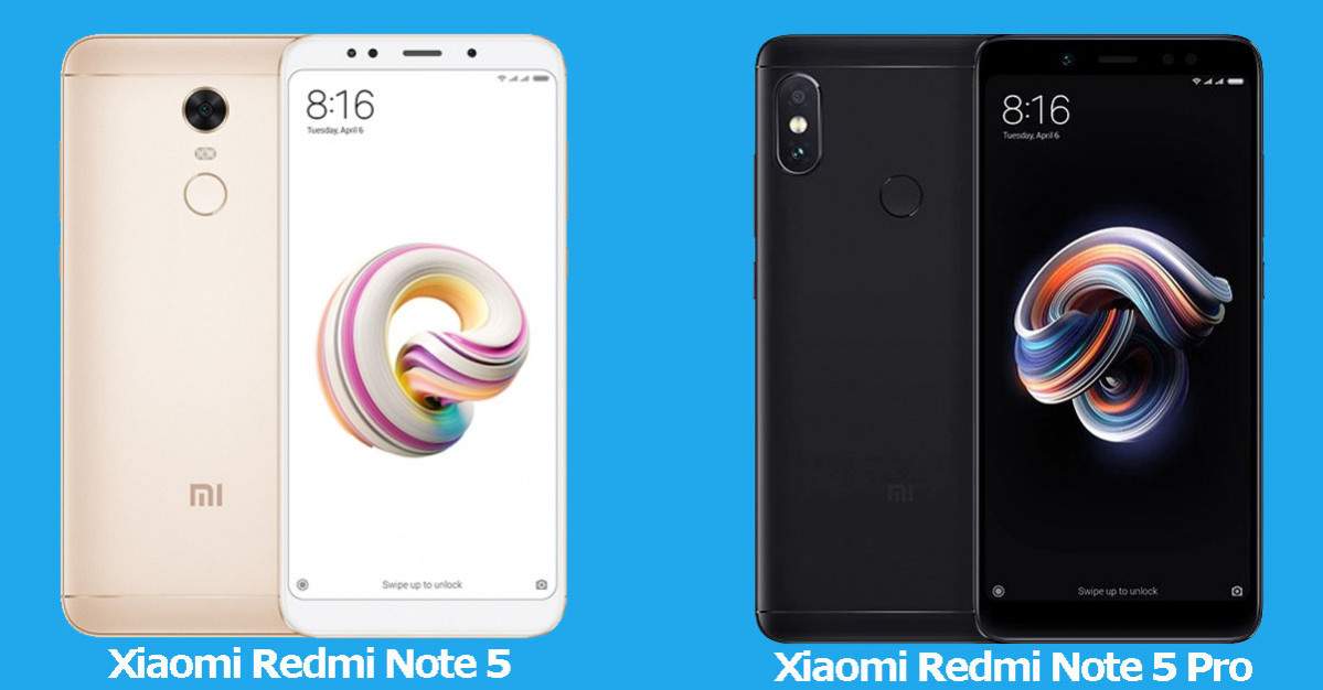 Xiaomi Redmi Note 5 vs Note 5 pro