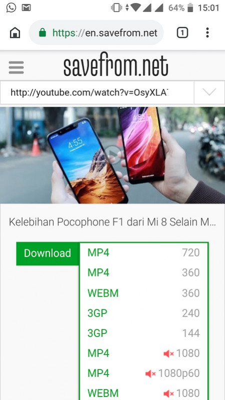Cara Download Video Youtube dengan Cepat di Hp Android