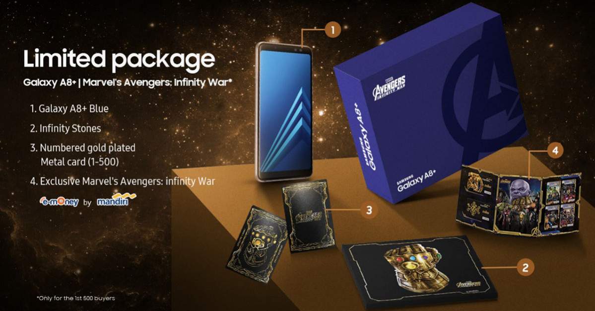 Samsung Galaxy A8+ Special Edition Avenger: Infinity War
