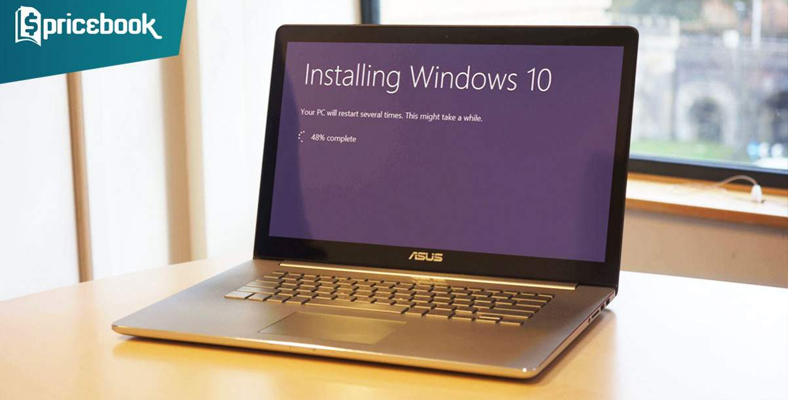 cara instal ulang notebook asus windows 7