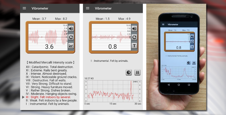 aplikasi vibration meter