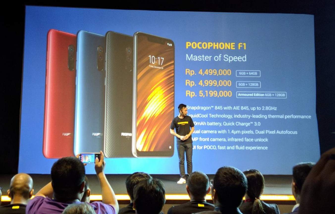 Pocophone F1 Jadi Hp Snapdragon 845 Termurah di Indonesia 