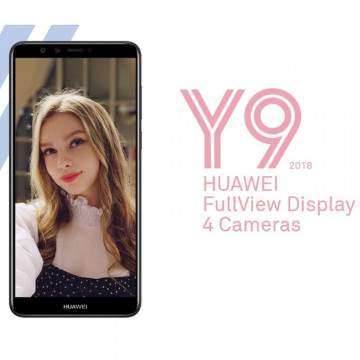 Huawei Y9 2018 Punya Empat Kamera, Harga Cuma Rp2,2 Juta