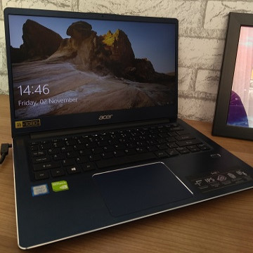Laptop Acer Swift 3, Desain Menarik dan Lebih Nyaman Dengan Fingerprint