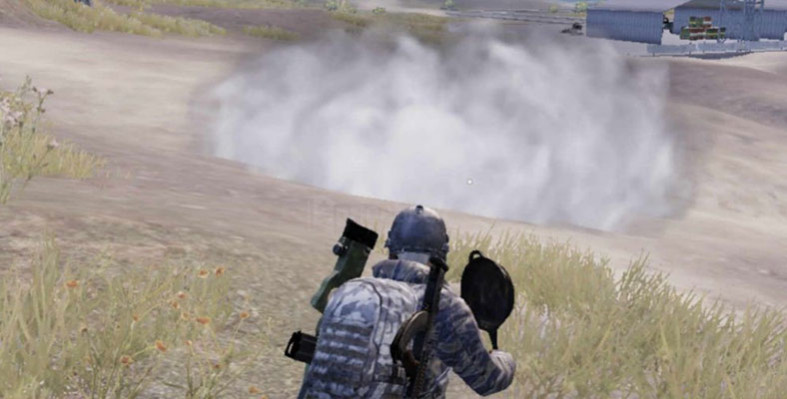 cara menggunakan smoke granade di pubg