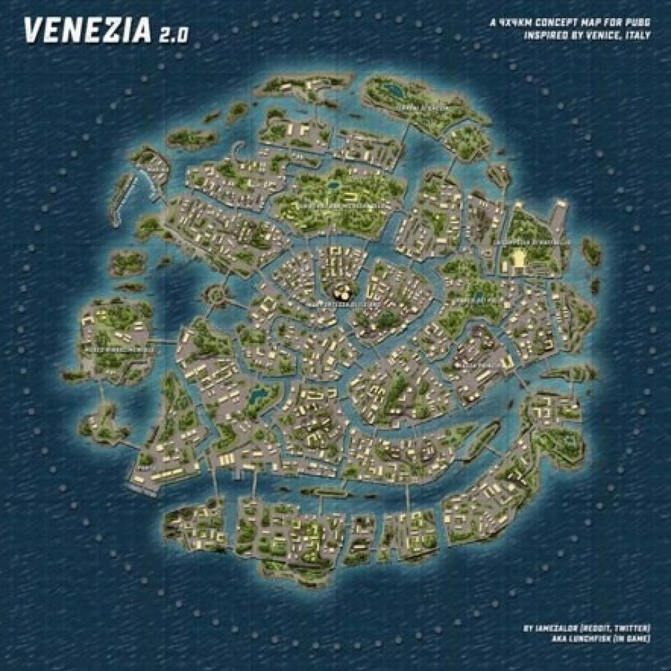 Abandoned City Dan Venezia Konsep Map Baru Hadir Di PUBG Mobile