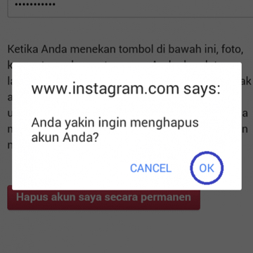 Cara Menghapus Akun Instagram Permanen dan Sementara