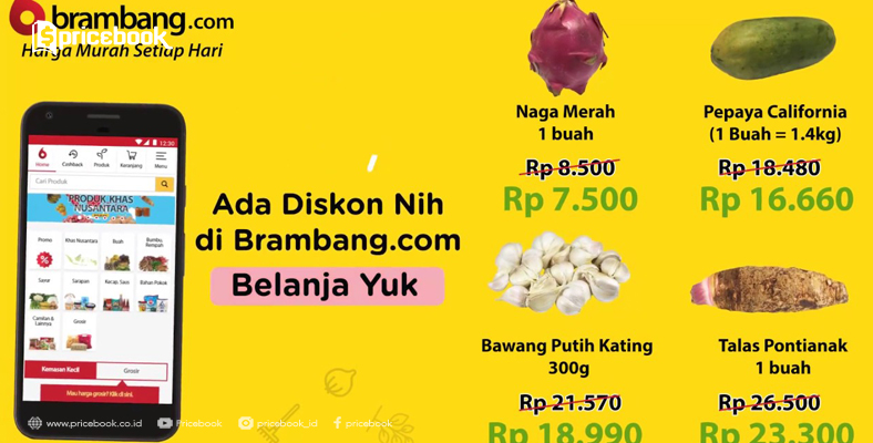 Daftar Aplikasi Belanja Sayur Dan Buah, Siap Antar | Pricebook