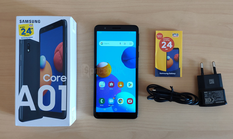 review samsung galaxy a01 core