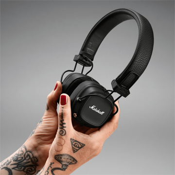 Marshall Major IV, Headphone yang Baterainya Tahan 80 Jam