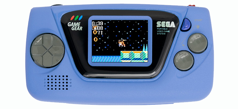 Sega Game Gear Micro Biru