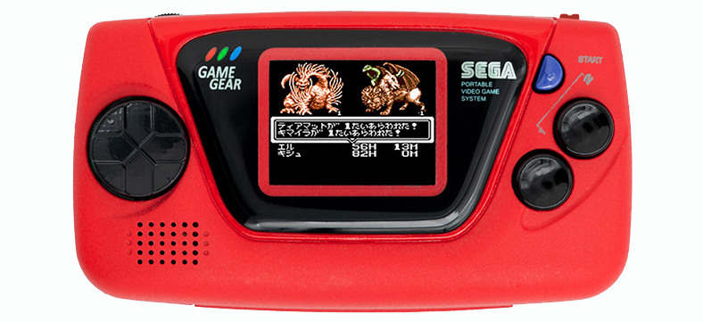 Sega Game Gear Micro merah