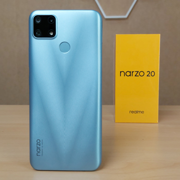 Review realme Narzo 20: Puas Gaming dengan Baterai Besar