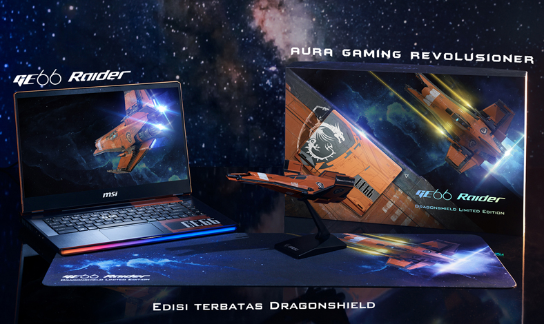 MSI GE66 Dragonshield, Laptop Gaming dengan Desain Pesawat Antariksa!-1