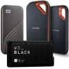 4 SSD Portable Baru WDC, SanDisk dan WD Black Tembus 2000MB/dtk