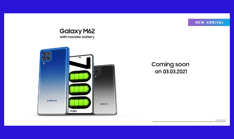 Samsung Galaxy M62 Rilis 3 Maret, Dibekali Baterai 7000 mAh-1