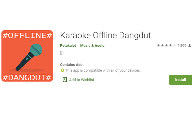 karaoke offline dangdut