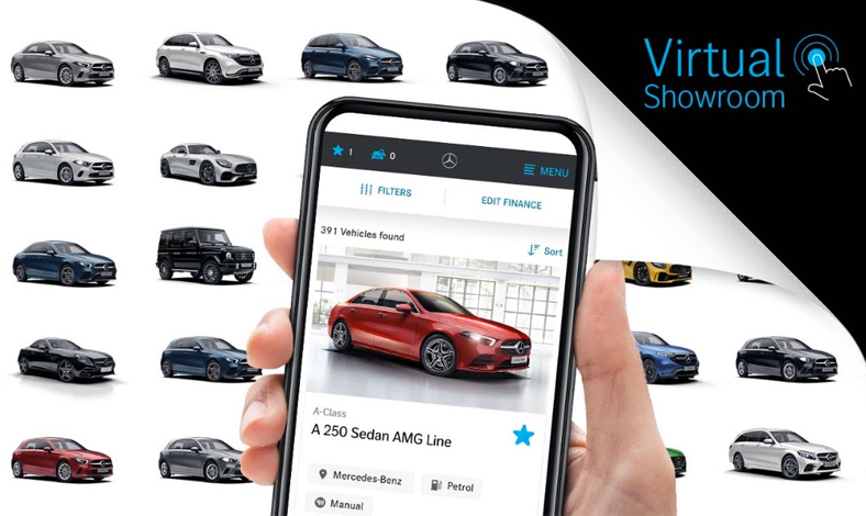 Mercedes-Benz Luncurkan Mercedes-Benz Virtual Showroom