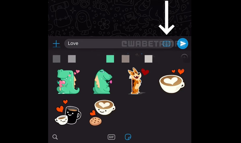 update sticker suggestion whatsapp